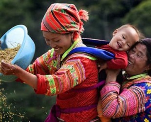 Trek through villages in Hoang Su Phi