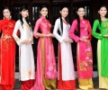 Áo dài, a Vietnamese traditional dress