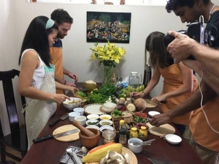 Ho Chi Minh Family Cooking Class with Market Tour